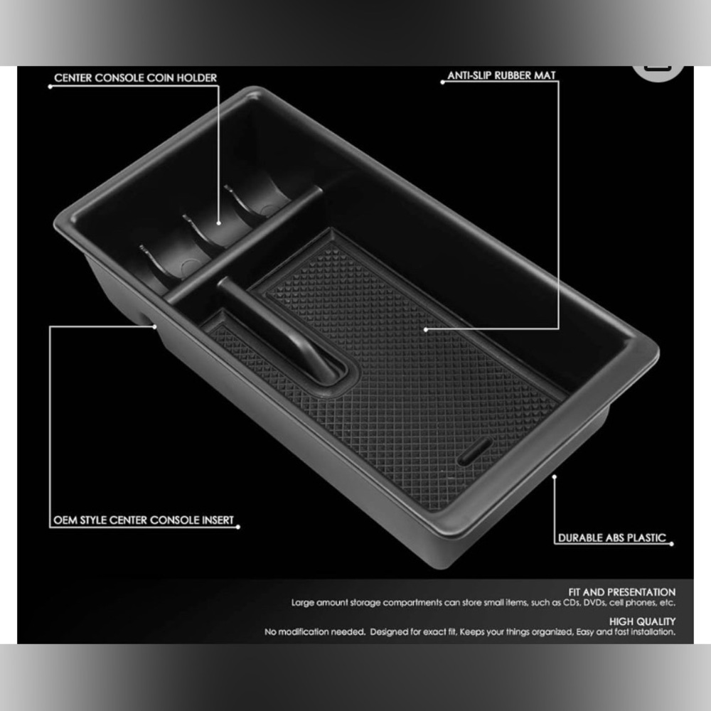 2016-2018 Tacoma Center Console Organizer